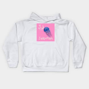 J is for Jellyfish Kids Hoodie